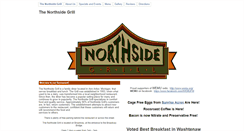 Desktop Screenshot of northsidegrill.com